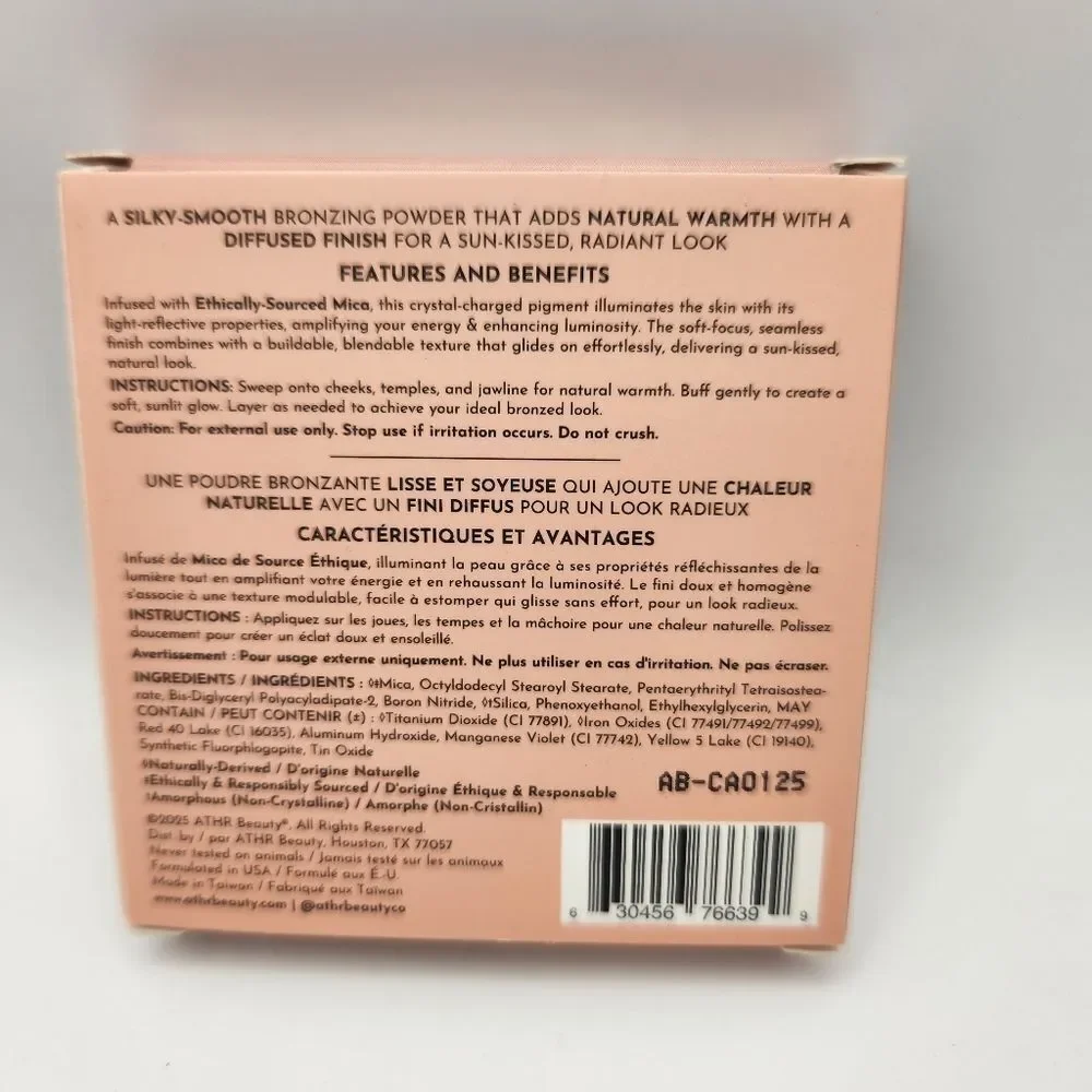 Athr Beauty Aurora Diffused Reflectuons Highlighting Bronzing Powder 0.28oz